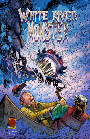 White River Monster issue #1 - cover B