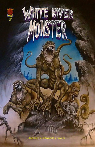 White River Monster issue #3 - cover B by Stephen Cooney